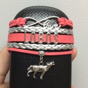 New Mexico Lobos bracelet football Fans